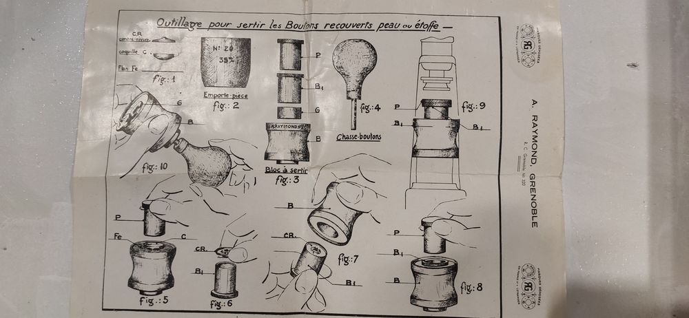 Presse &agrave; oeillets
Bricolage