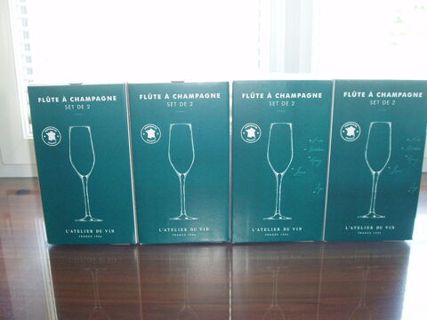 Fl�tes � Champagne NEUVES de l'Atelier du Vin 0 Corbeil-Essonnes (91)