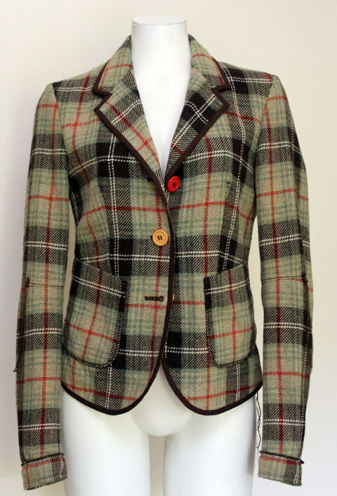Veste à carreaux MARITHE FRANCOIS GIRBAUD T.40 Issy-les-Moulineaux (92)