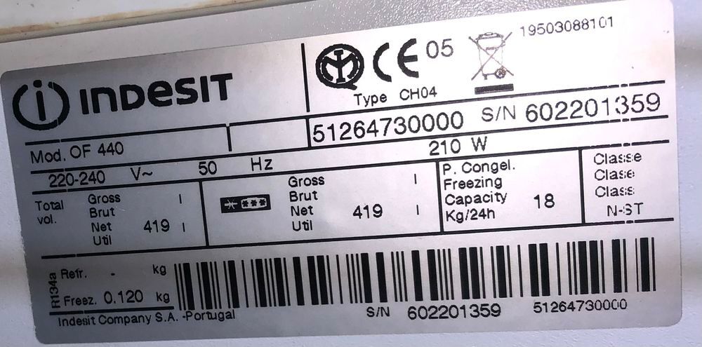 Cong&eacute;lateur coffre 419L Electroménager