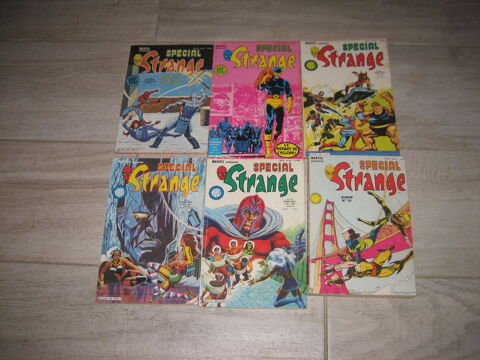 lot 8 SPECIAL STRANGE 22+34+36+39+40+61 A 63 lug 1980 MARVEL 30 C�zy (89)
