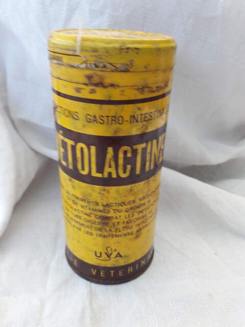 Boite en fer vide V�tolactine 5 Nieuil-l'Espoir (86)