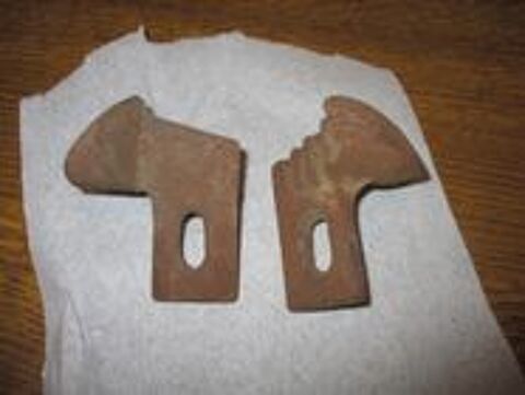 Deux guides porte de garage � celer en fer 9 M�rignies (59)