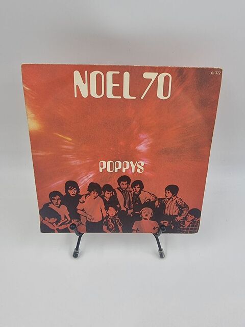 Vinyle 45 tours Poppys : No�l 70 avec fourreau 1 Vulbens (74)