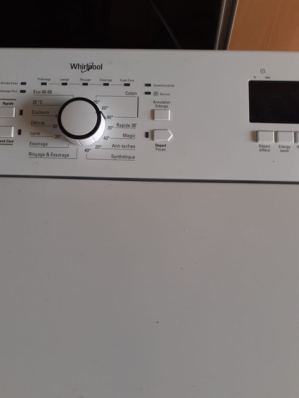 lave linge 6kgs whirlpool Electromnager