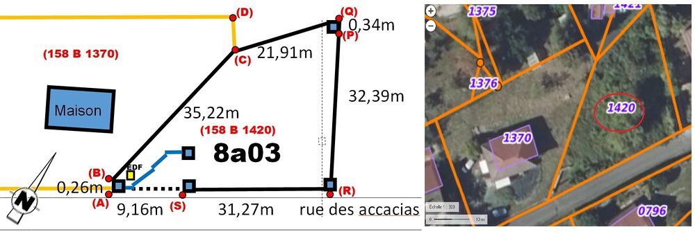 Vente Terrain Terrain constructible 25260 Saint-Maurice-Colombier Saint-maurice-colombier