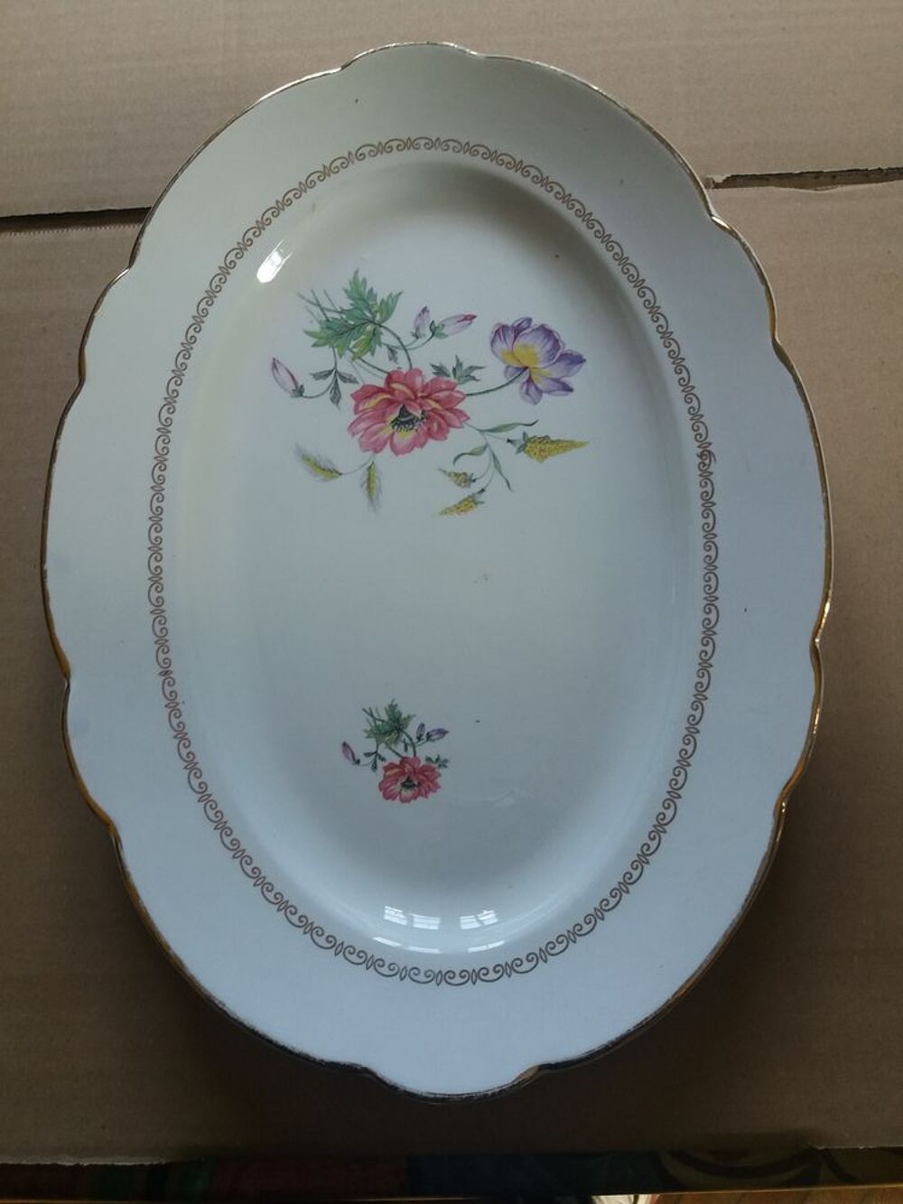 ENSEMBLE VAISSELLE 50 PIECES " LUNEVILLE BADONVILLER KG ", Décoration