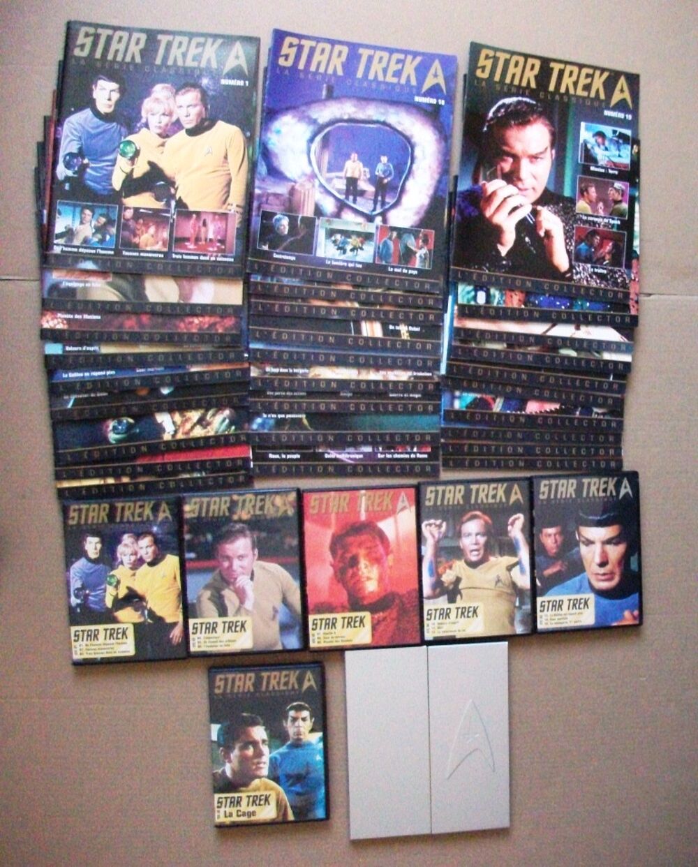 D.V.D. Star Trek Classique (2007/2008) DVD et blu-ray