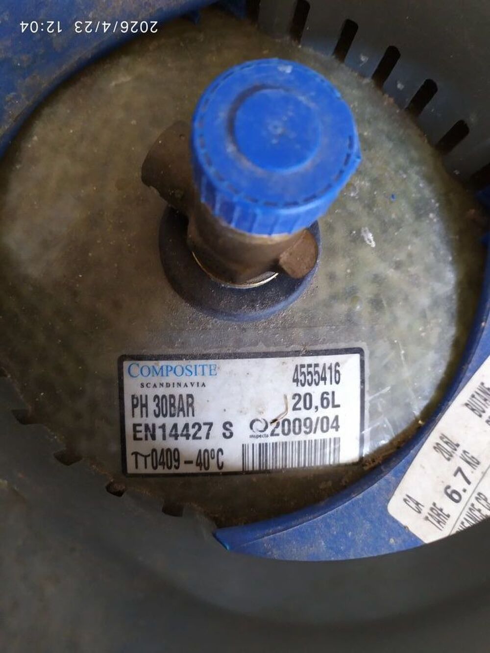 Bouteille de gaz butane Viseo pleine Bricolage