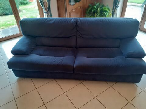 Canapé Alcantara bleu 100 Lauw (68)