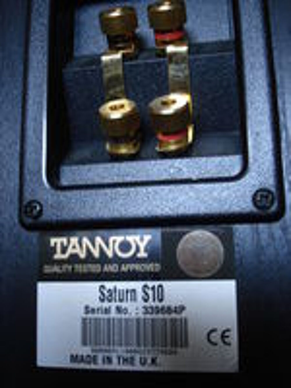ENCEINTES PAIRE TANNOY SATURN S10 FRONTAL Audio et hifi