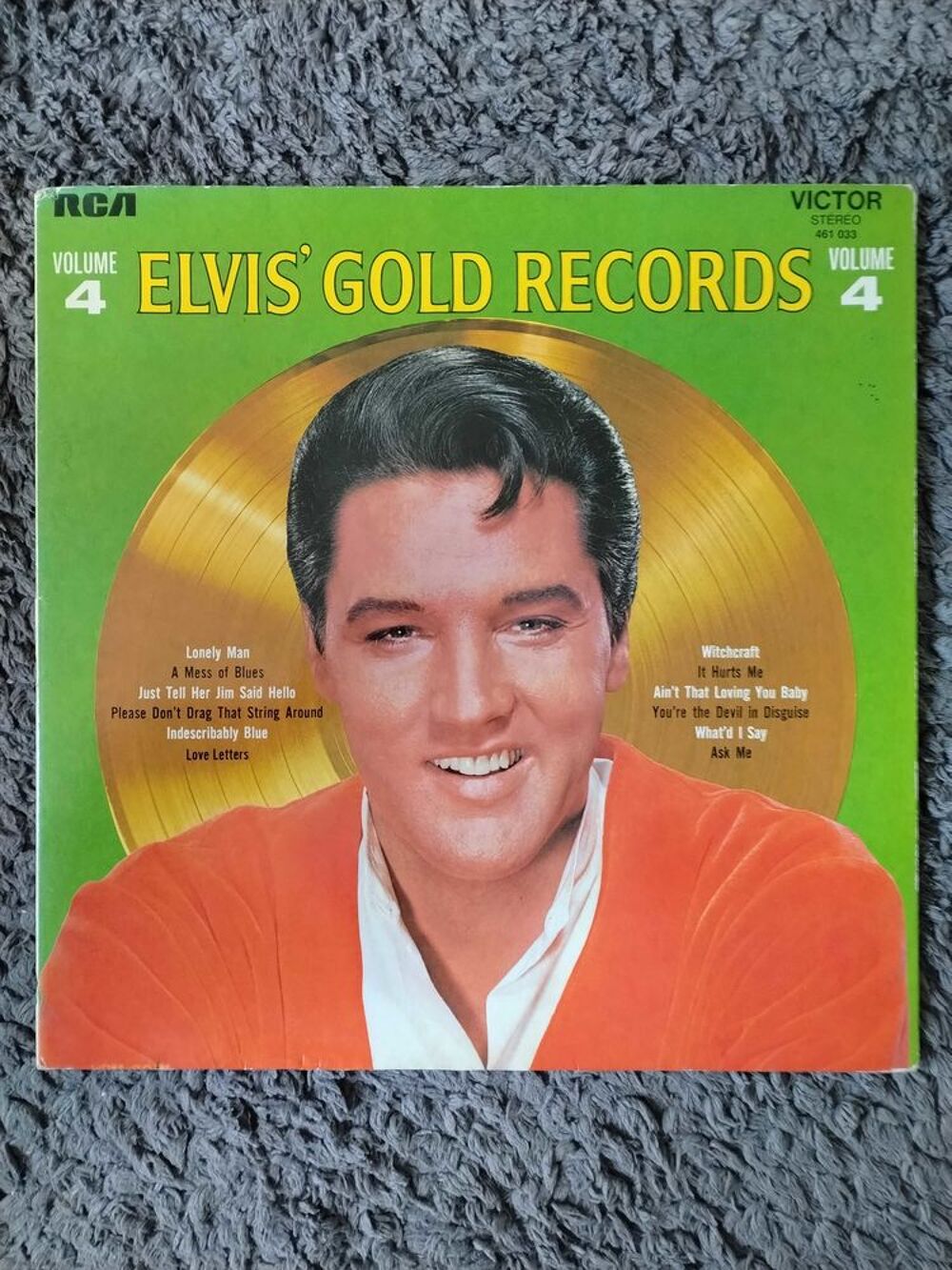 vinyle " Elvis gold records " CD et vinyles