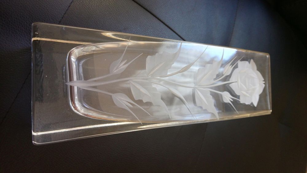 GRAND VASE EN VERRE SOUFFL&Eacute; Décoration
