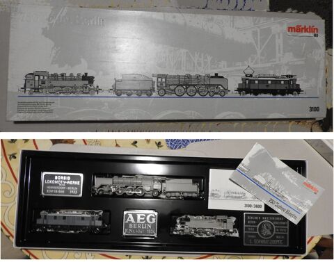 Echelle HO - Märklin coffret 3100   750 Jahre Berlin   350 Soissons (02)