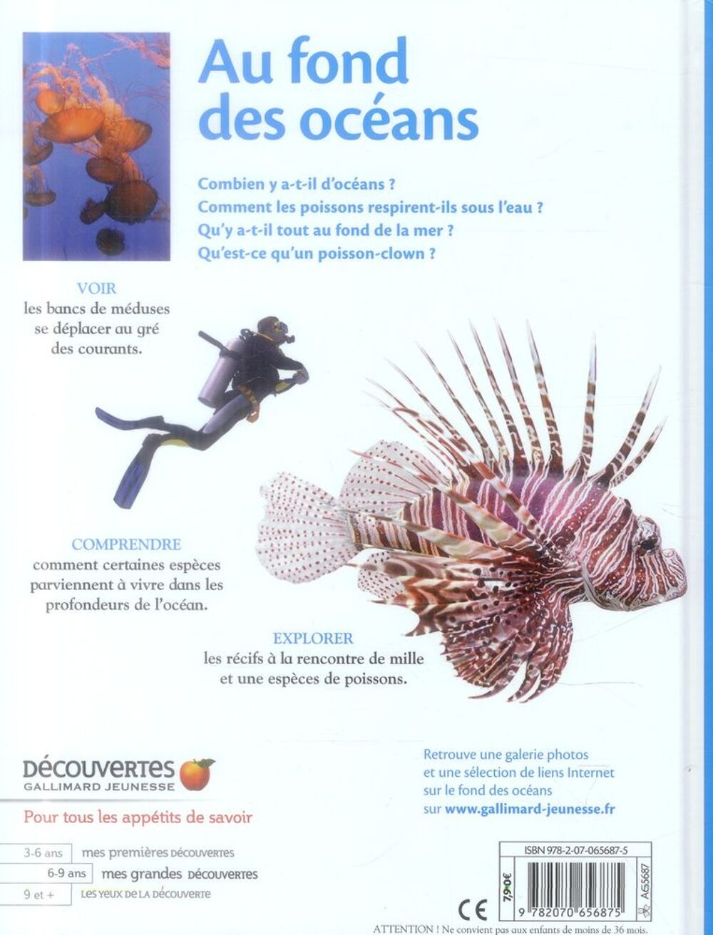 Au fond des oc&eacute;ans Livres et BD