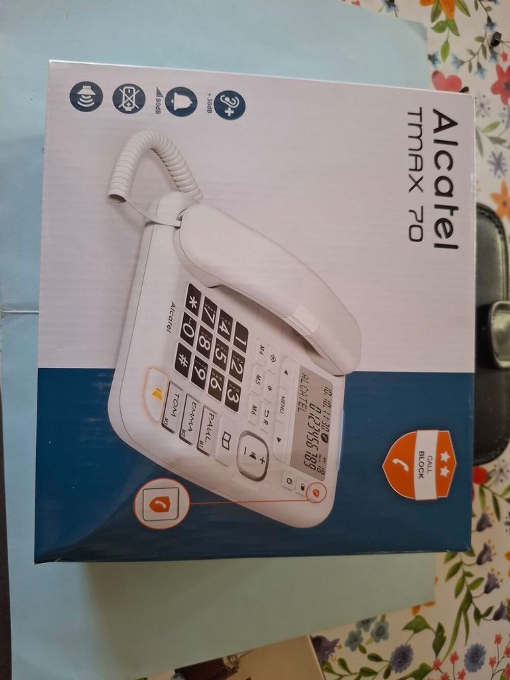 t&eacute;l&eacute;phone fixe seniors. Téléphones et tablettes