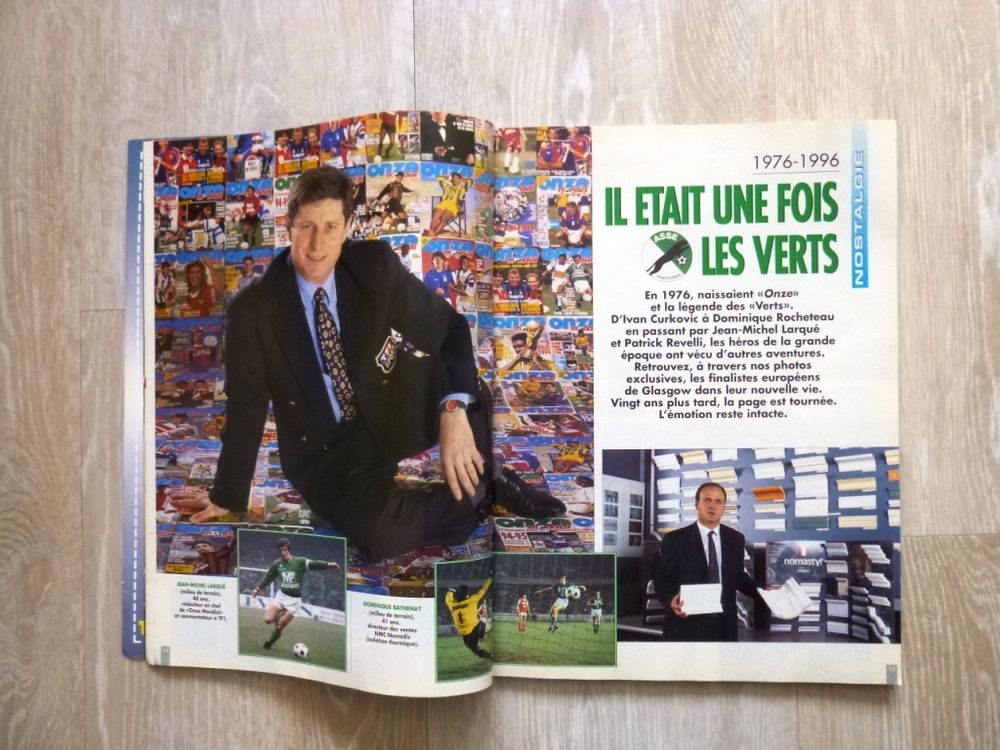 collection de livres ONZE de football Sports