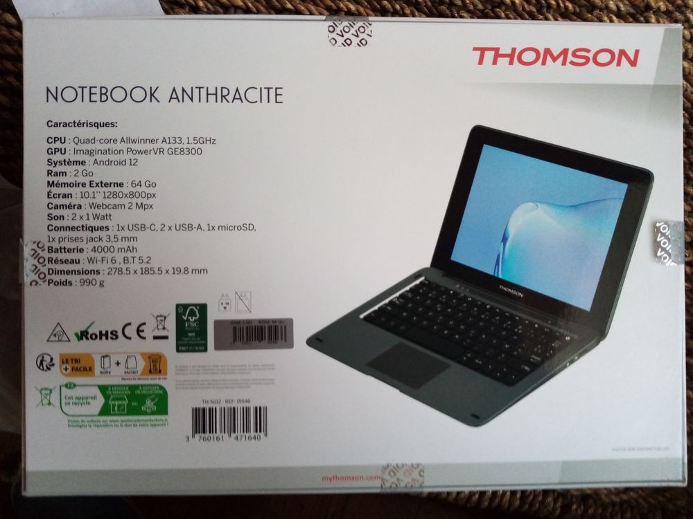 Ordinateur portable Thomson neuf Matériel informatique