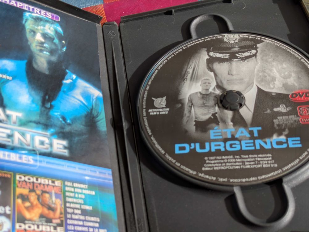 dvd &eacute;tat d' DVD et blu-ray