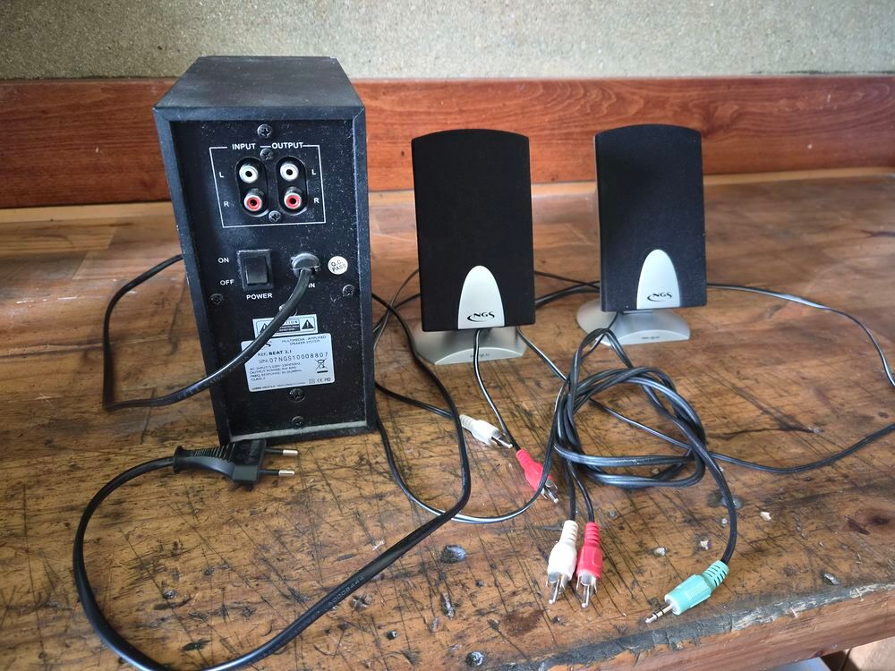 Enceinte + caisson son ordinateur Audio et hifi