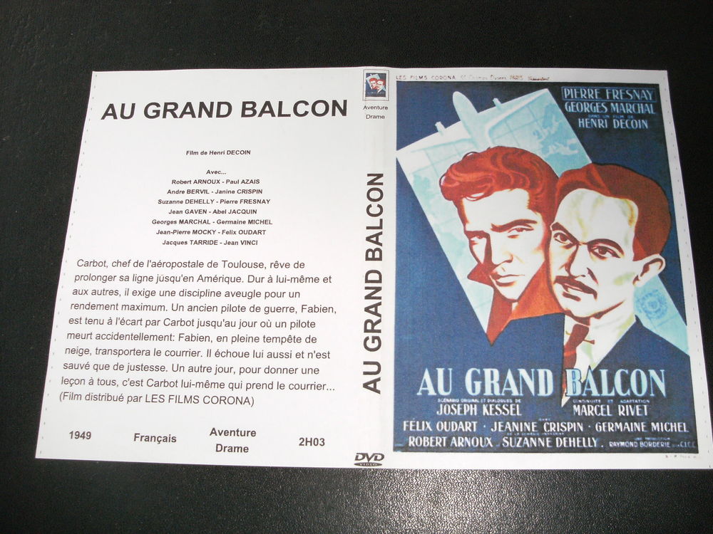 Film : " Au grand balcon " DVD et blu-ray