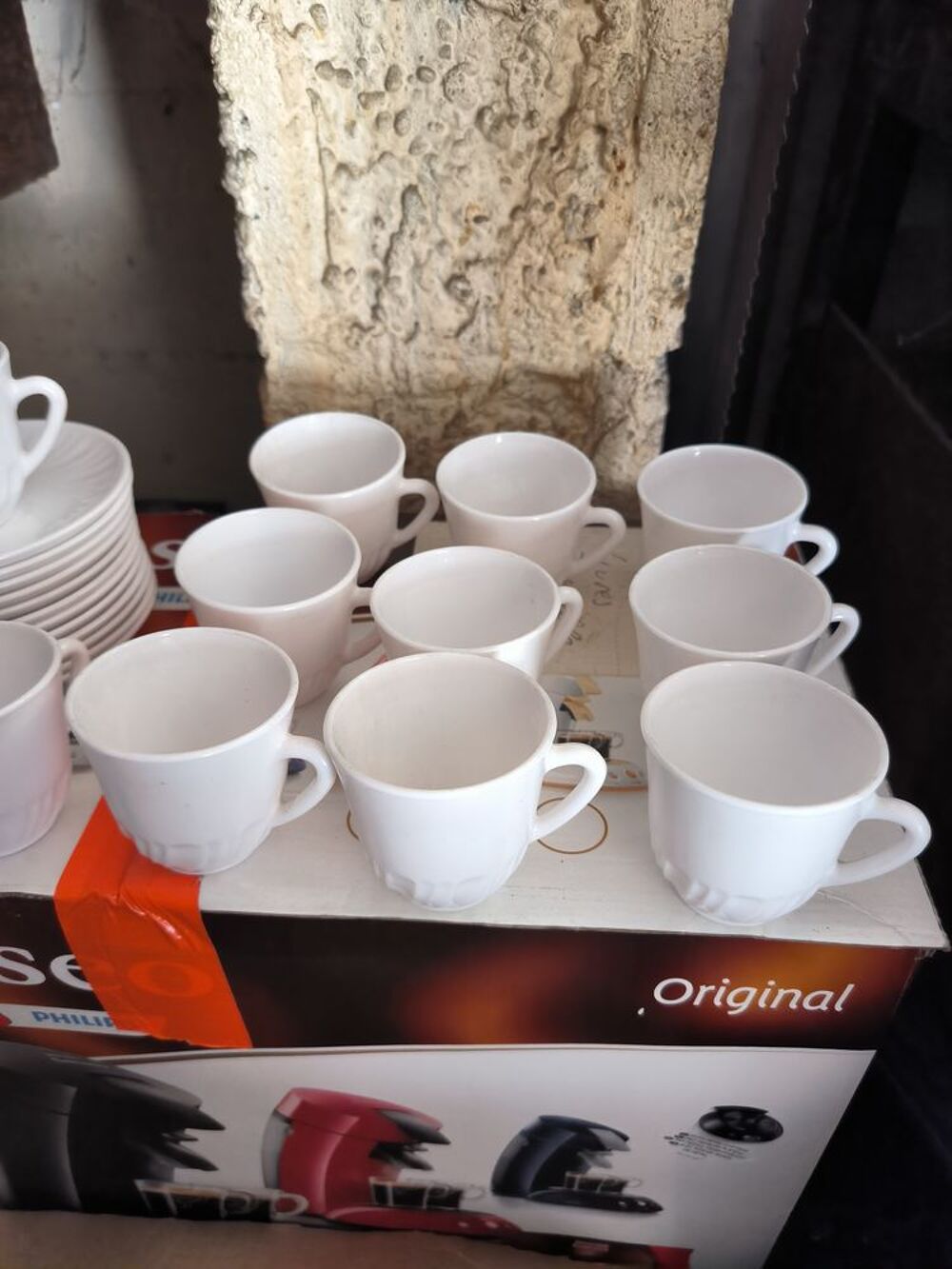 Service a caf&eacute; Décoration