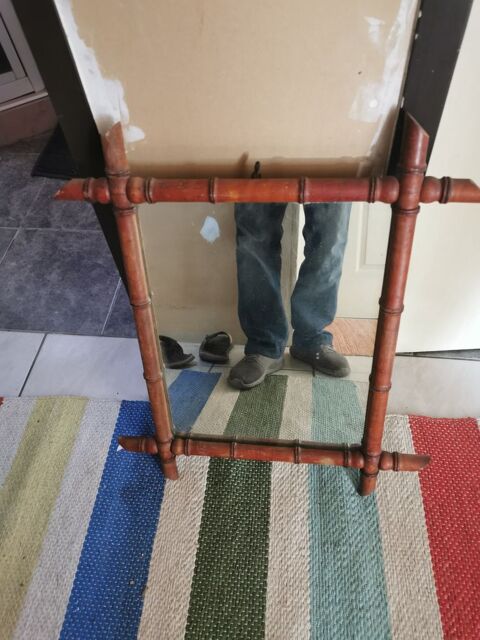 Miroir ancien en bois 30 La Farl�de (83)