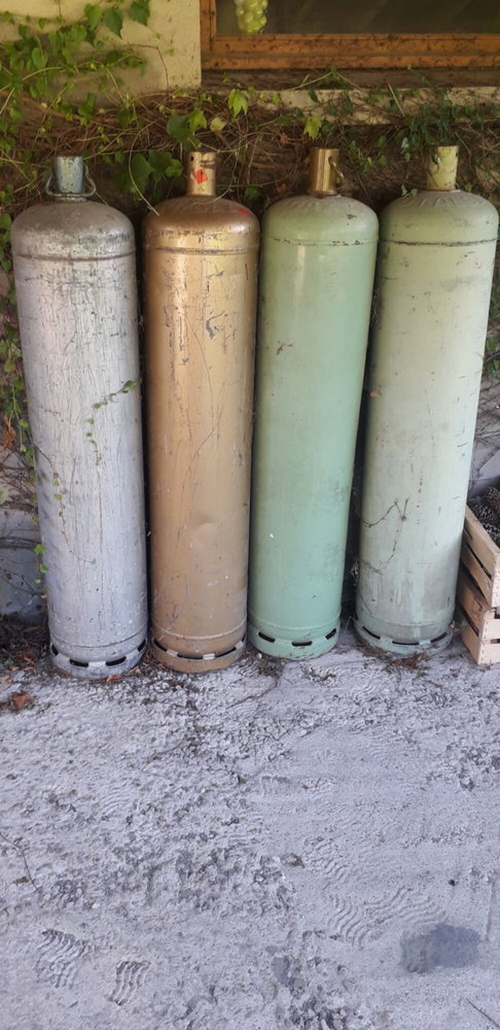 Bouteille de gaz Bricolage