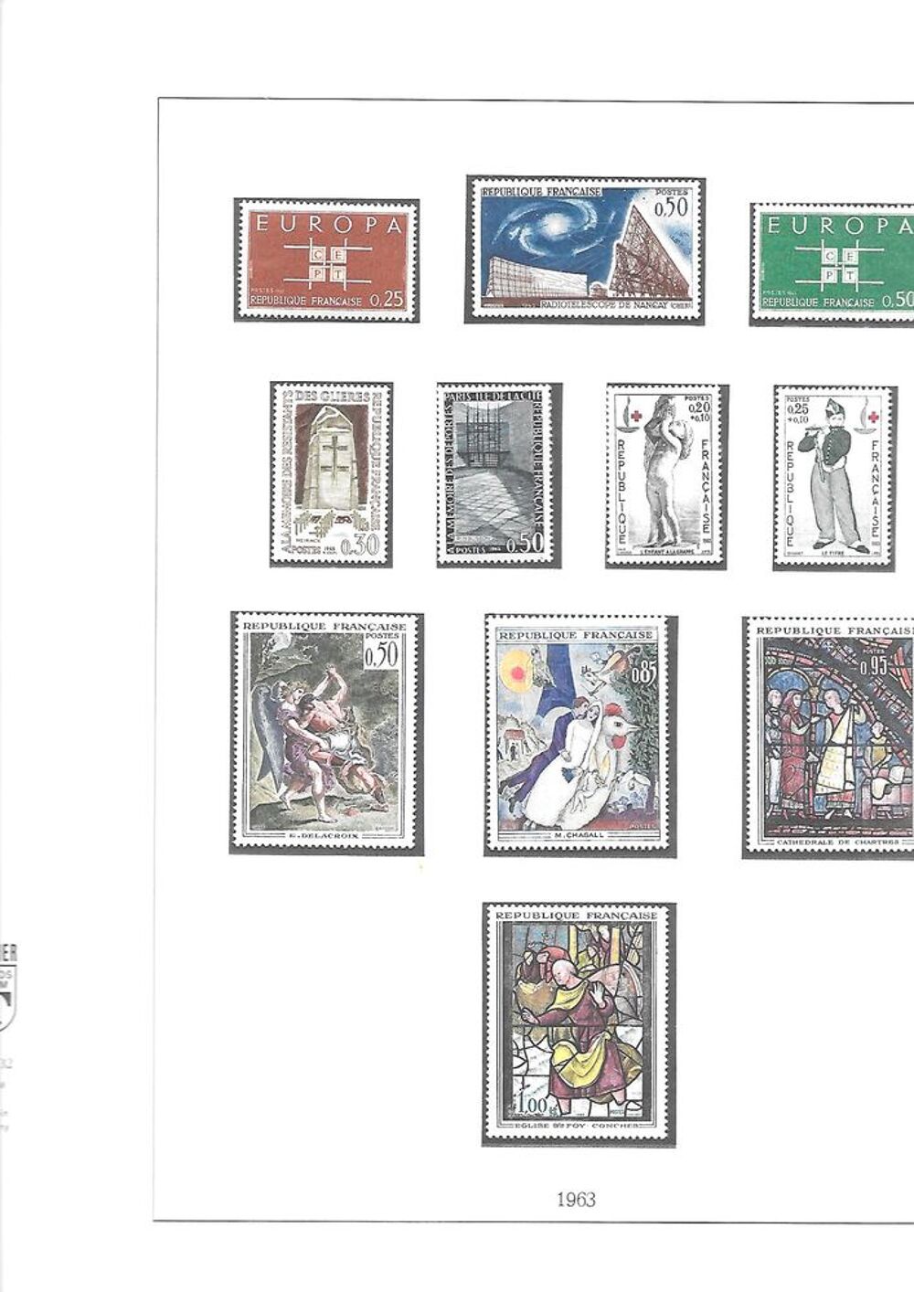 Collection de Timbres de FRANCE - 1960 &agrave; 2004 