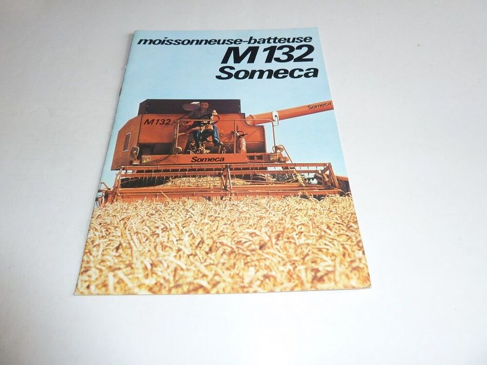 Prospectus moissonneuse batteuse SOMECA M132 