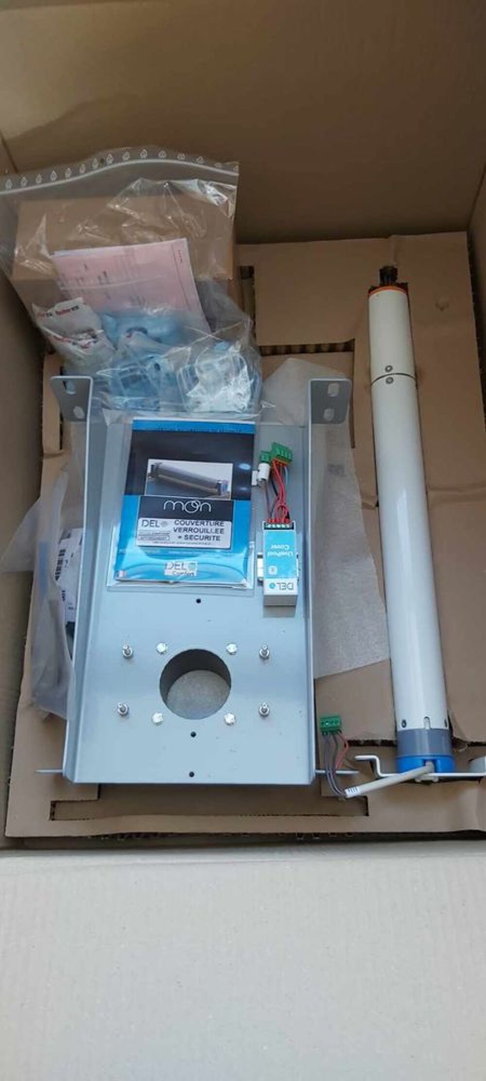 volet automatique pour piscine Jardin