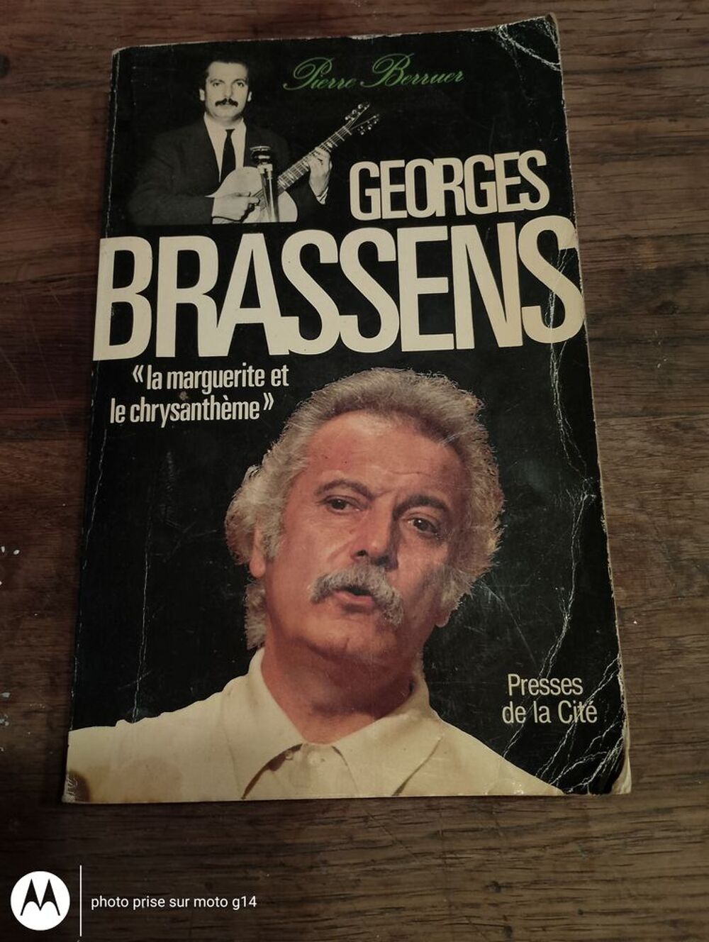 Livre Georges Brassens - La marguerite et le Chrysanth&egrave;mes Livres et BD