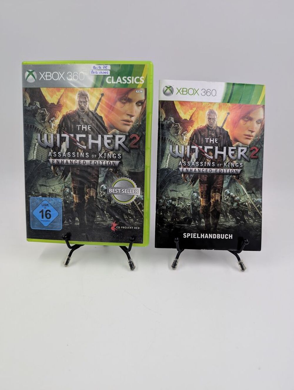 Jeu Xbox 360 The Witcher 2 : Assassins of Kings Enchanced... Consoles et jeux vidéos