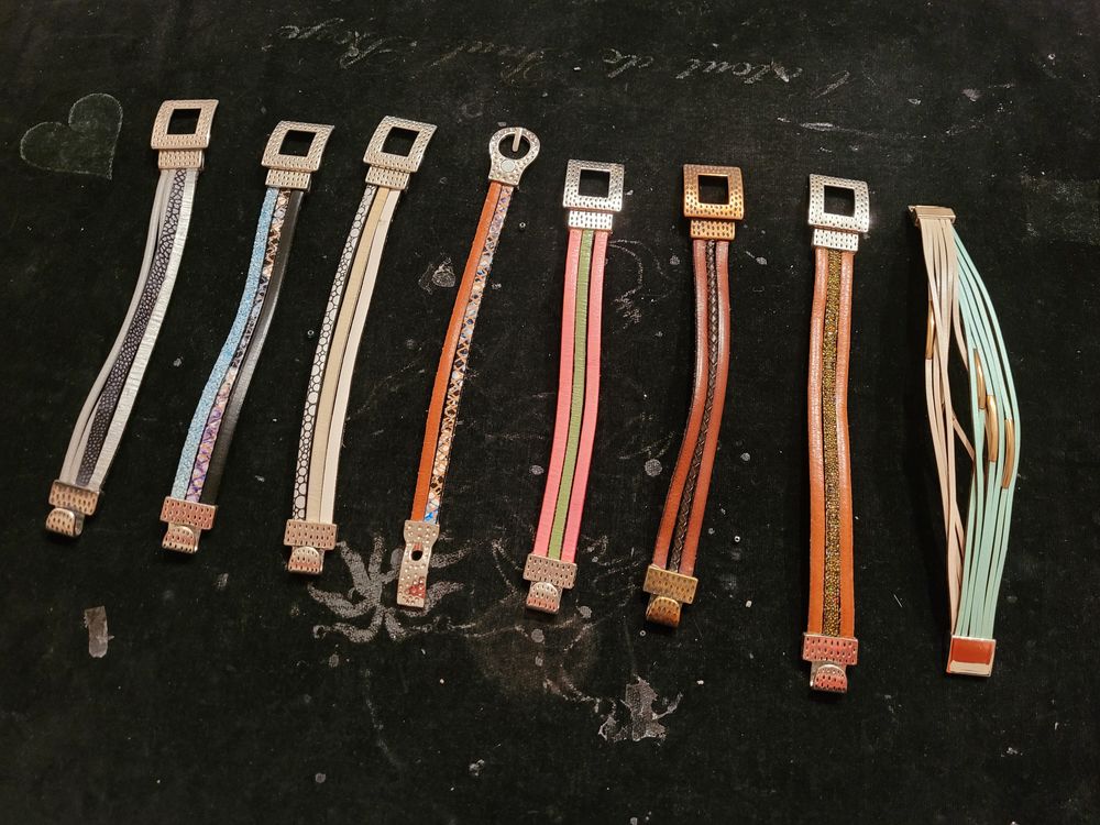 Bracelets Maroquinerie