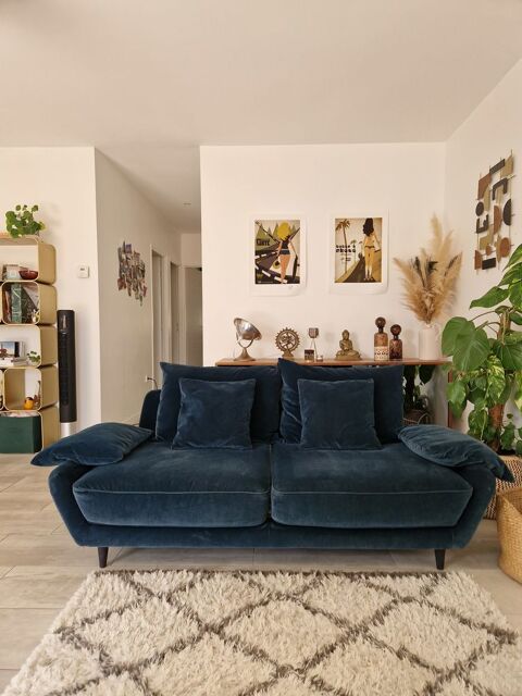 Canap velours 3 places Am/Pm la redoute 0 Saint-Gly-du-Fesc (34)
