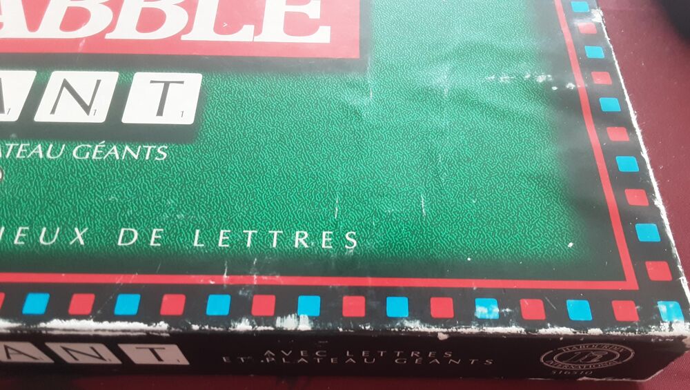 SCRABBLE G&Eacute;ANT adapt&eacute; aux personnes &acirc;g&eacute;es, et/ou malvoyantes Jeux / jouets