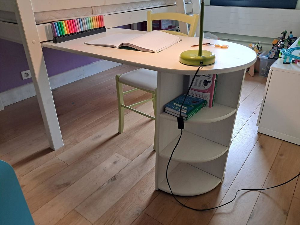 Lit mezzanine - bureau Mobilier enfants