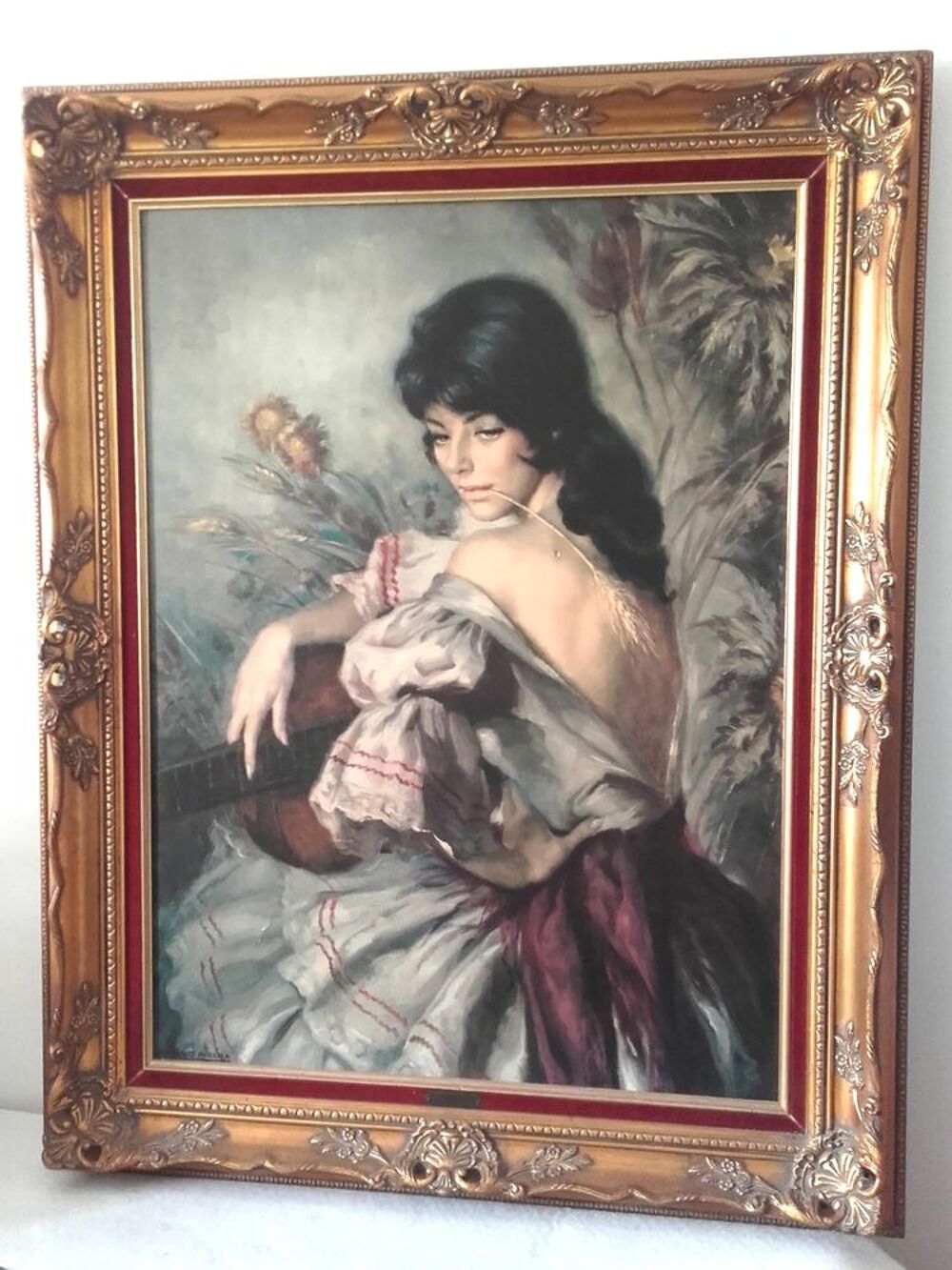 Tableau La Gitane Francisco Ribeiro Décoration