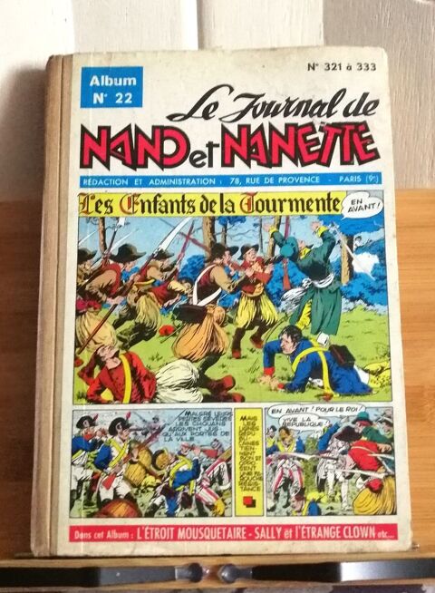 Le journal de Nano et Nanette - Recueil n�22 - 1963 15 Argenteuil (95)