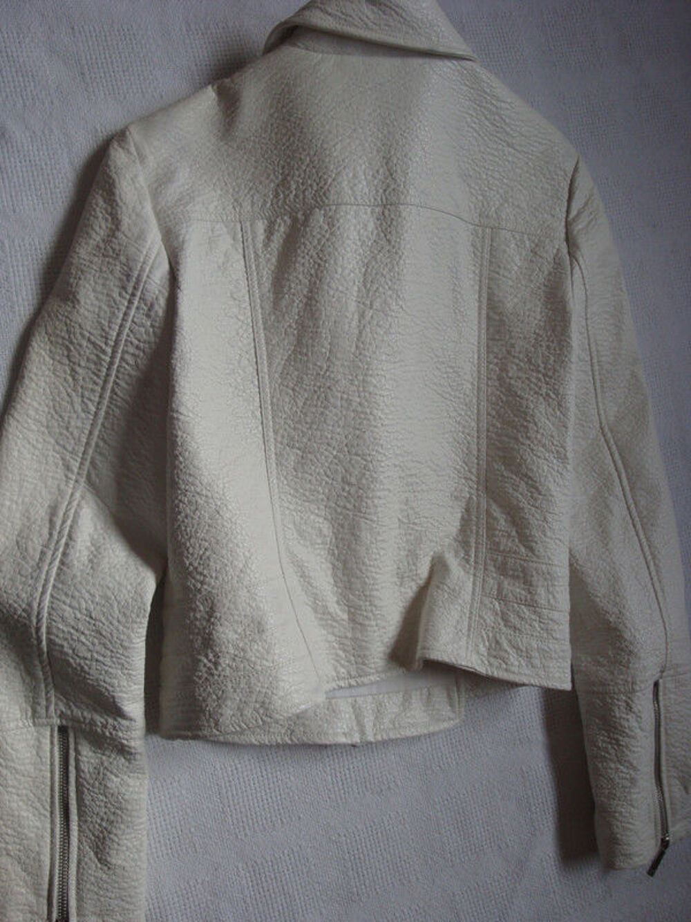 Perfecto blanc Vêtements