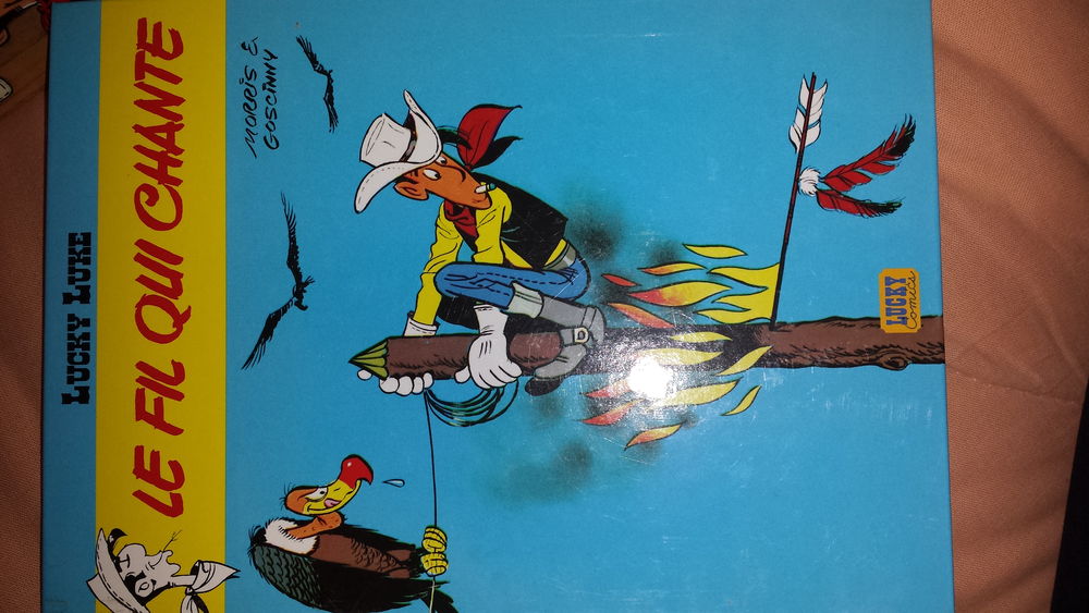 MINI BD LUCKY LUKE - LE FIL QUI CHANTE Livres et BD