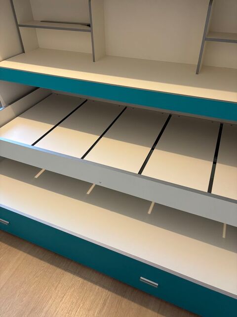 Lit mezzanine 90 x 190 3 couchages possibles excellent �tat 500 Amiens (80)