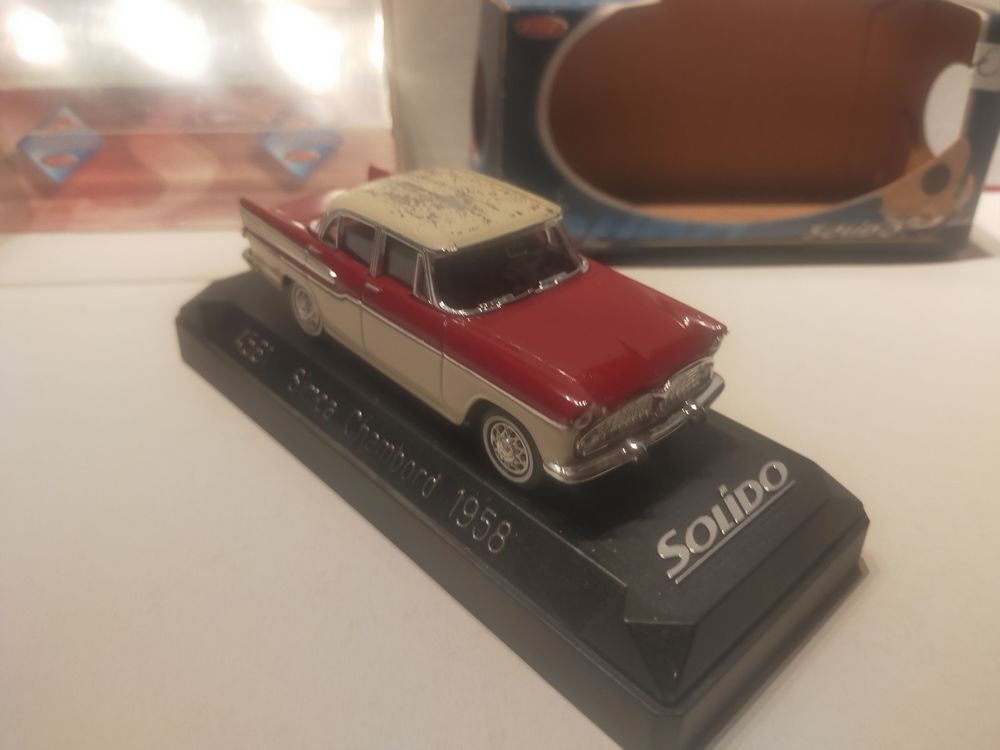 Simca Chambord de 1958 SOLIDO au 1/43e
