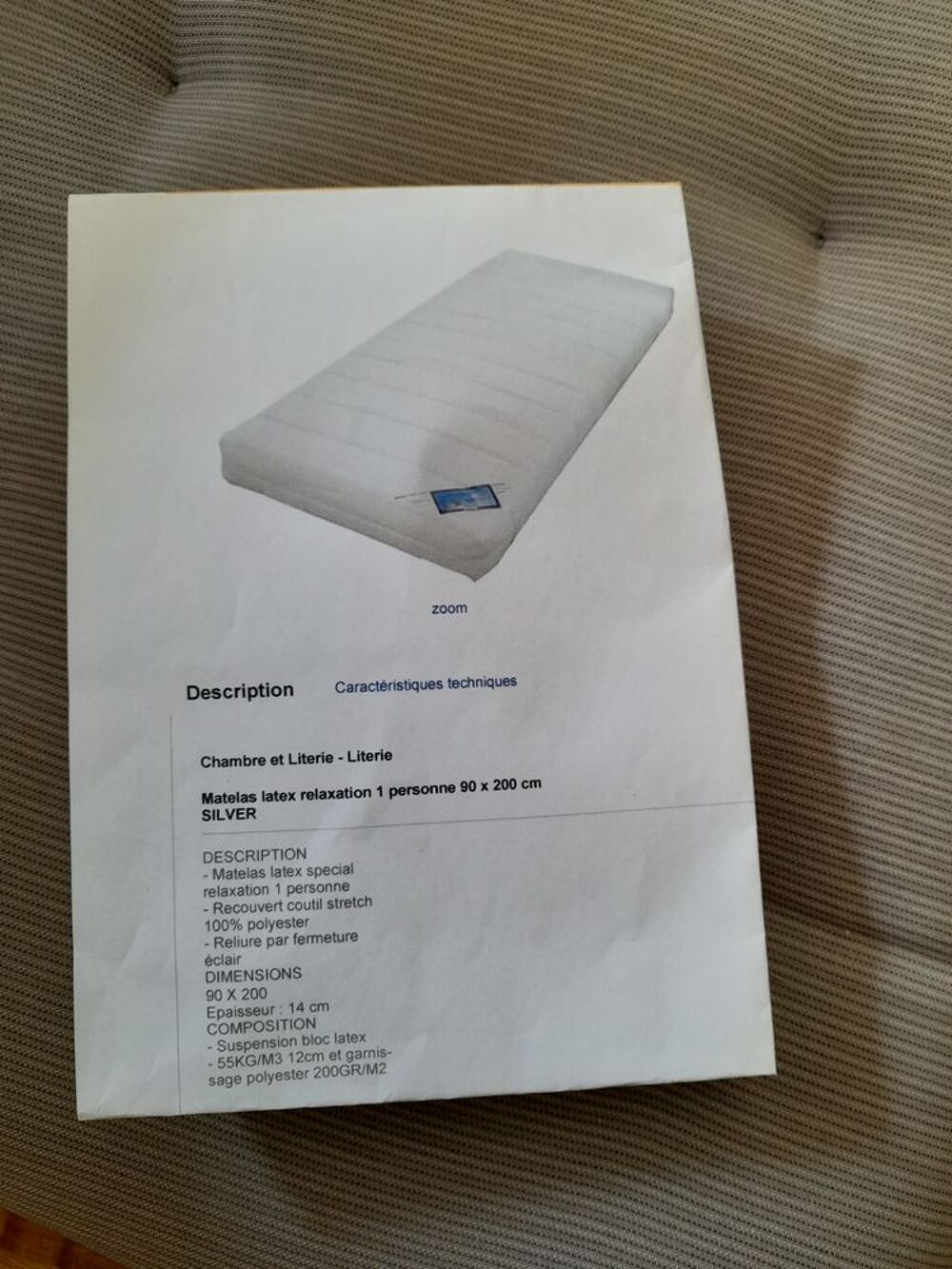 lits superposes en bois et + tiroir + 2 matelas 90x200 Meubles