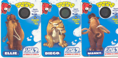 Cartes Age de glace 0 Valenciennes (59)