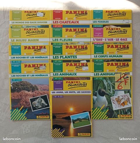 Lot de 13 livres vintage Panini Vintage 15 Saint-Georges-le-Flchard (53)