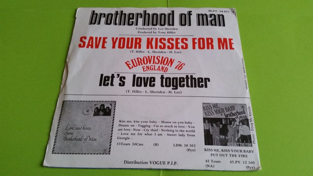 BROTHERHOOD OF MAN CD et vinyles
