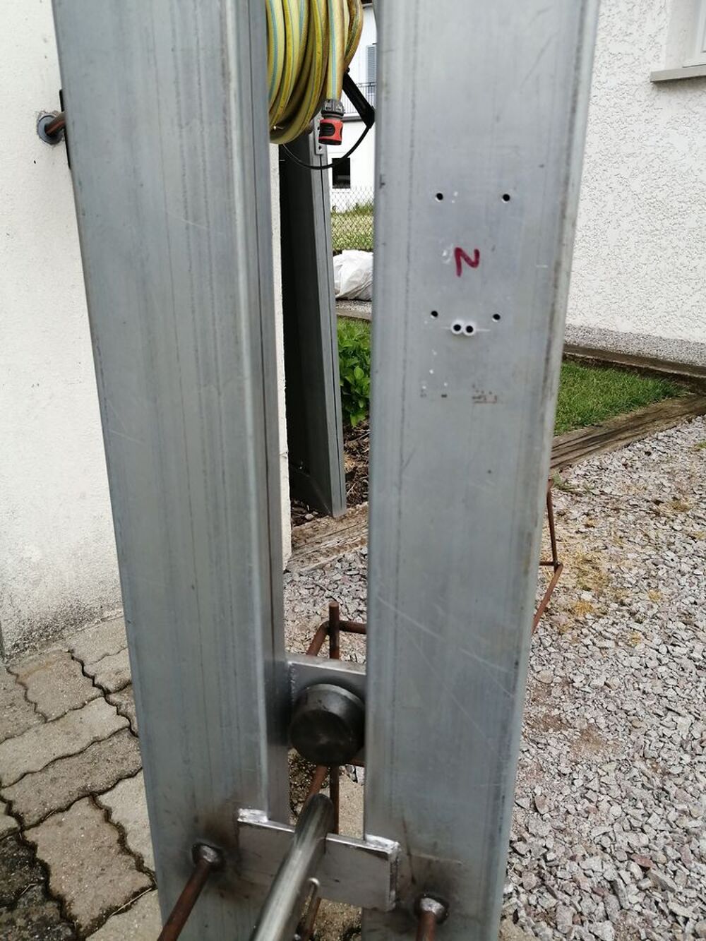 Portail coulissant Bricolage