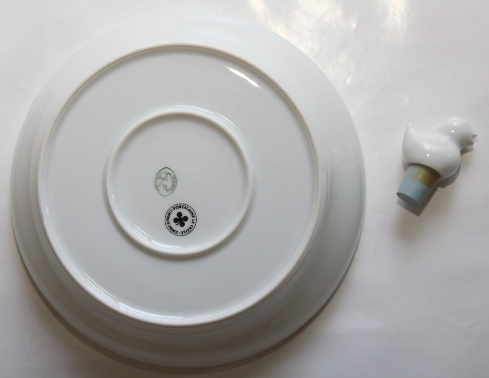 Assiette porcelaine bouillie B&eacute;b&eacute; vintage 70 Cuisine