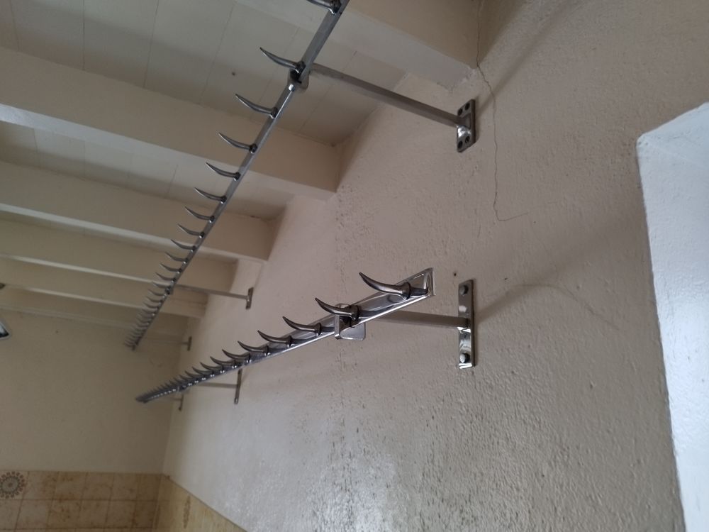 barre &agrave; dents en inox Cuisine